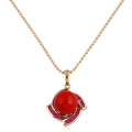 30954 Xuping design simples cor de ouro shell pingente de pérola para as mulheres